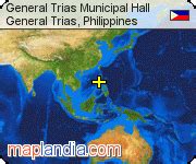 General Trias Municipal Hall Map .